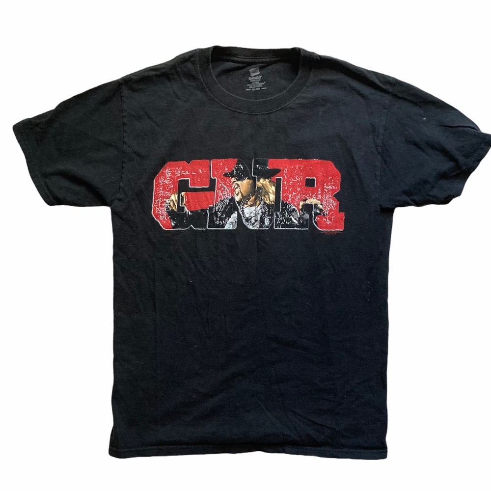 Guns N Roses Official GNR Merchandise 2011 Concert T-Shirt Axl Rose Tour Dates